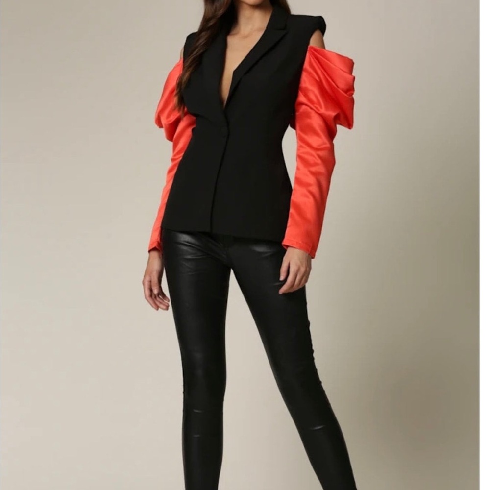 ❤️New❤️COLD SHOULDER BLAZER